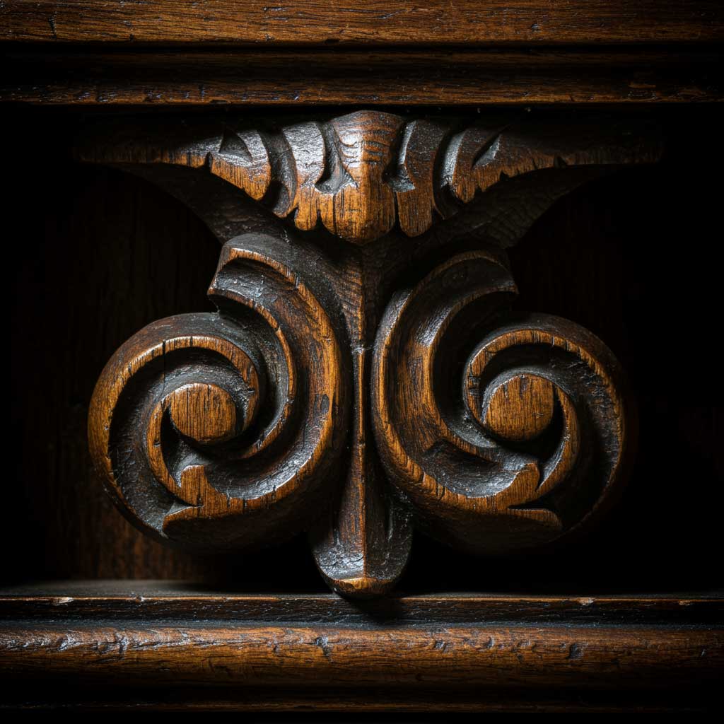 Restaurierung historischer Holzornamente – Denkmalschutz und Kirchenbauteile